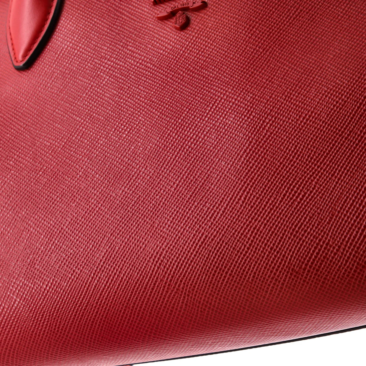 Monochrome Tote Saffiano with City Calf Small - Deep Luxury