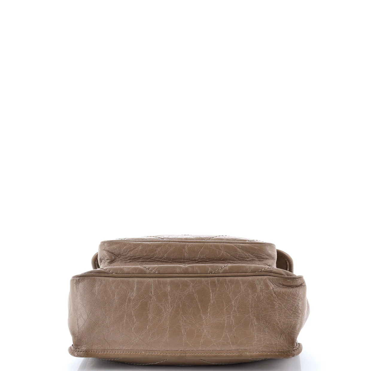 Niki Chain Flap Bag Matelasse Chevron Leather Medium - Deep Luxury