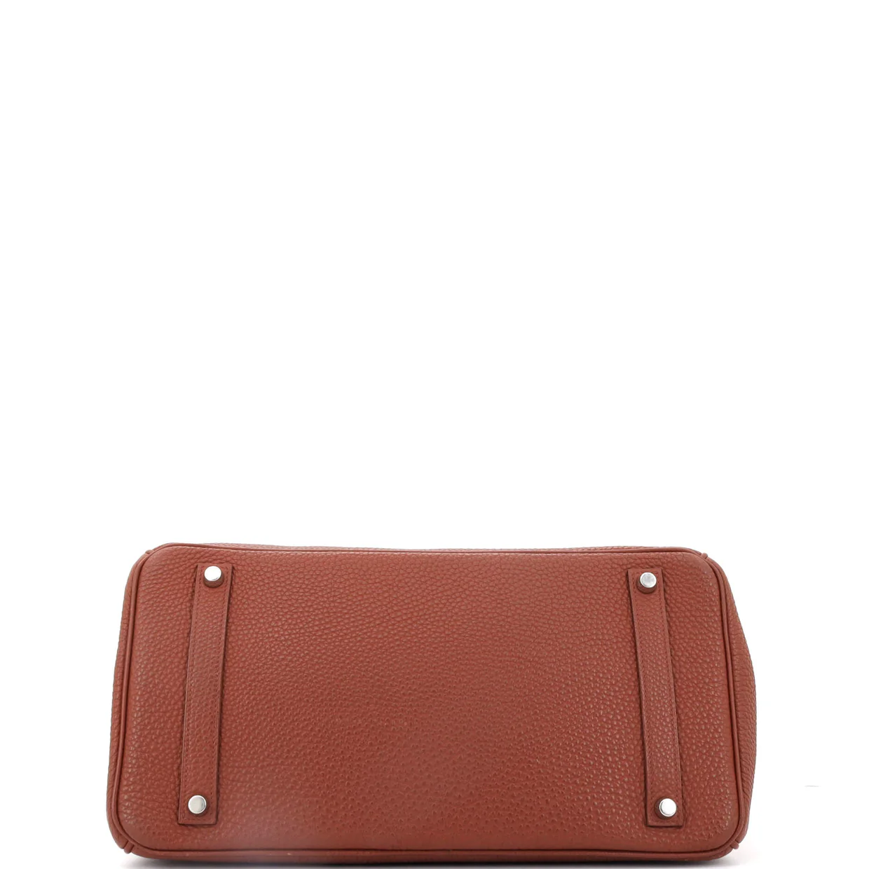 Birkin Handbag Sienne Togo with Palladium Hardware 35 - Deep Luxury