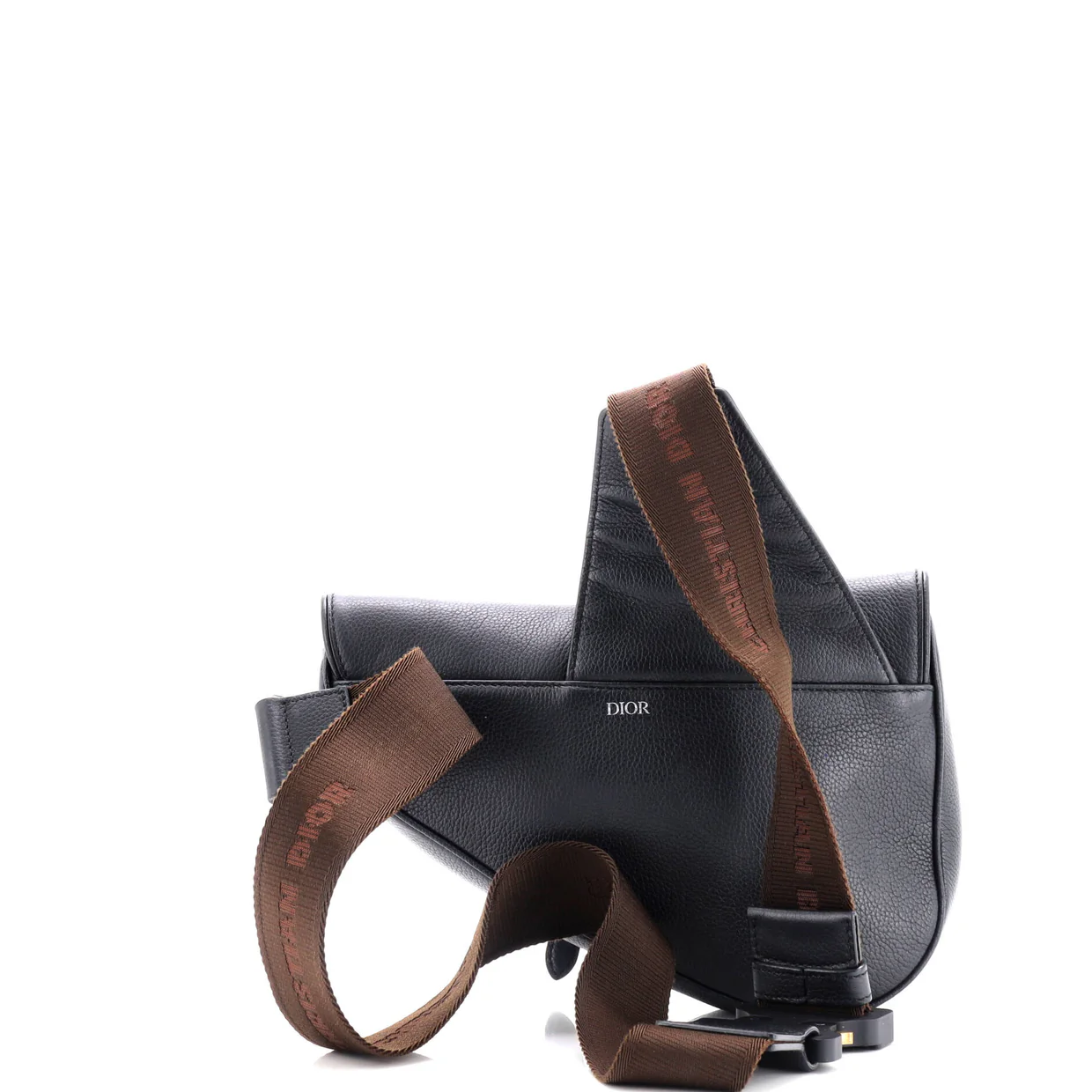 x Cactus Jack Saddle Crossbody Bag Embroidered Leather - Deep Luxury