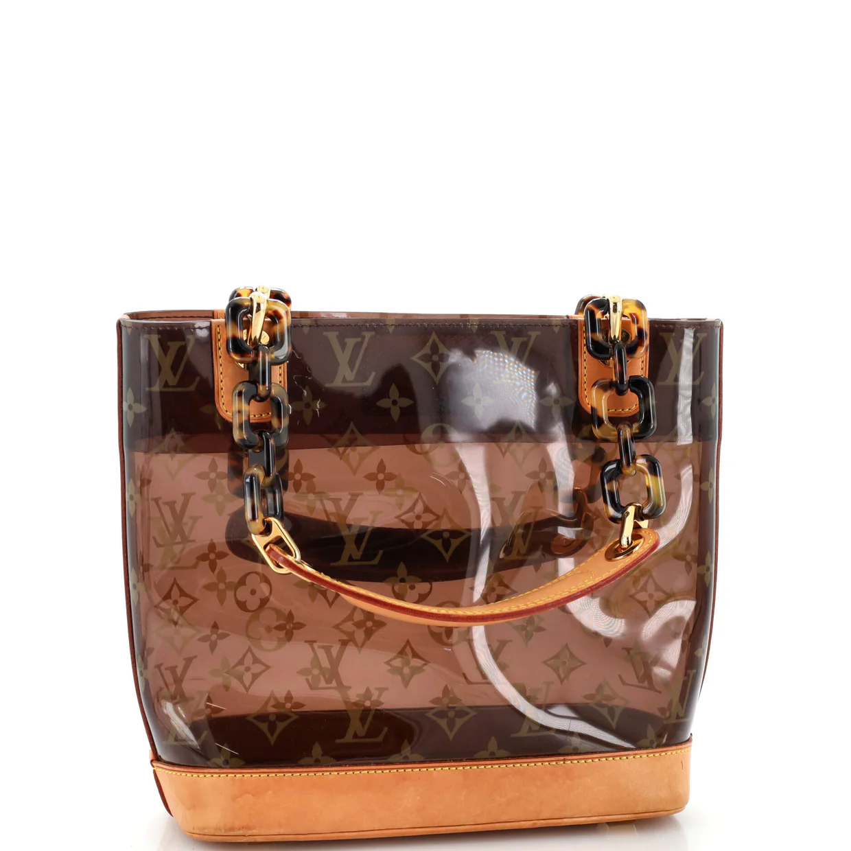 Sac Ambre Handbag Monogram Vinyl PM - Deep Luxury