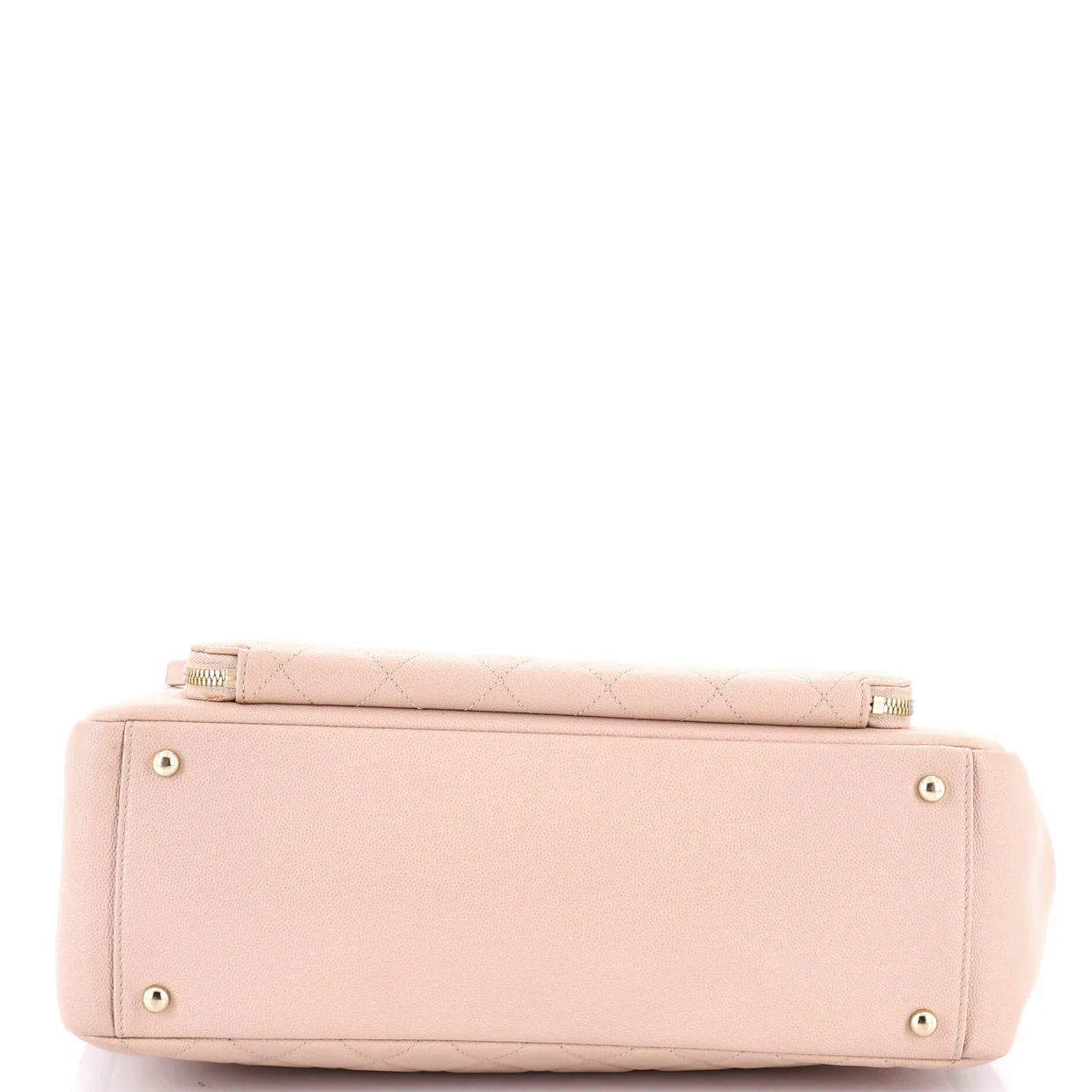 Business Affinity Tote Quilted Caviar Large - Deep Luxury