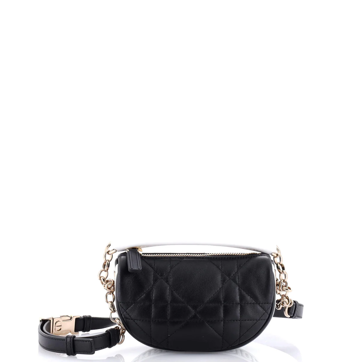 Vibe Hobo Cannage Quilt Lambskin Micro - Deep Luxury