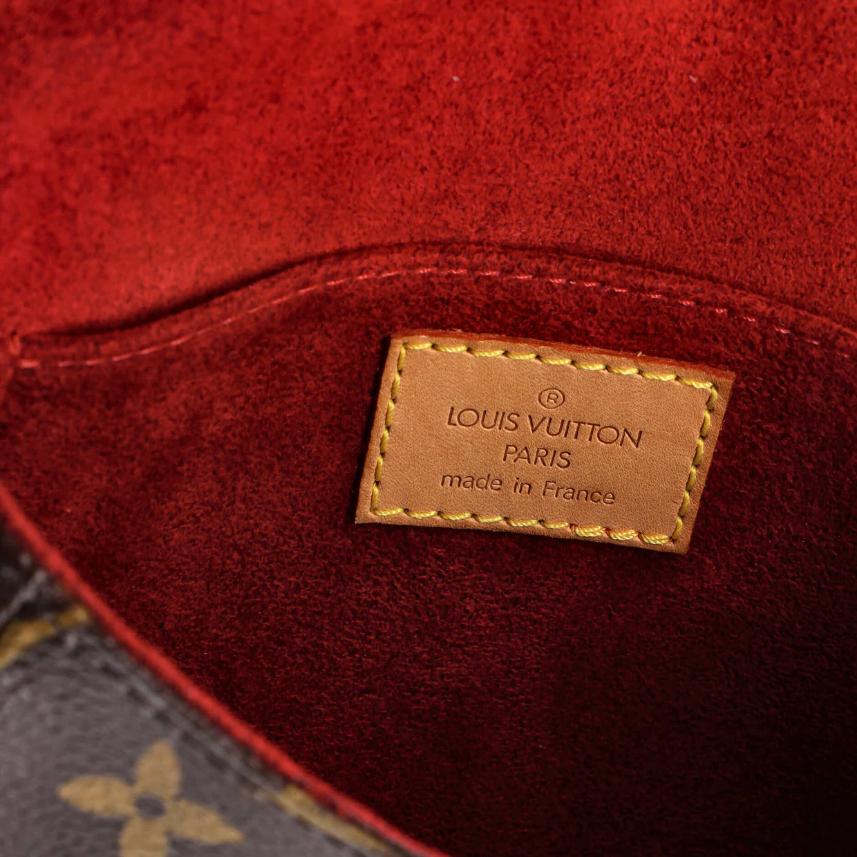 Tambourine Handbag Monogram Canvas - Deep Luxury