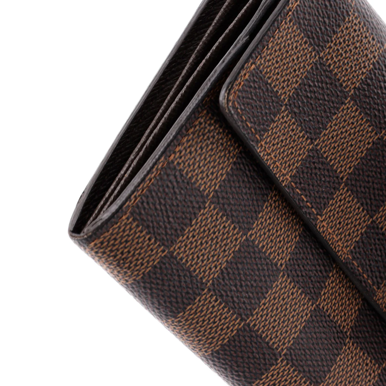 Sarah Wallet Damier - Deep Luxury
