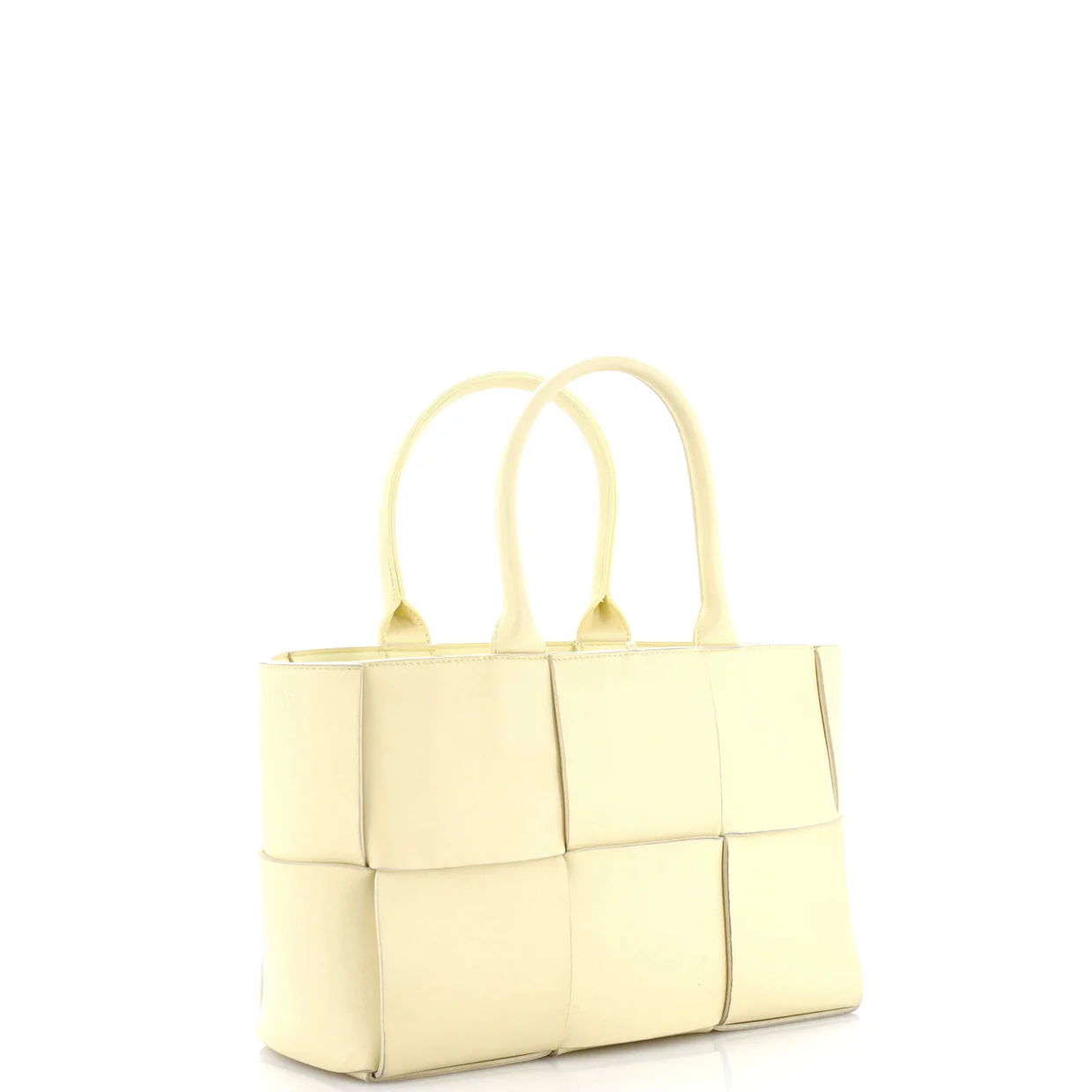 Arco Tote Maxi Intrecciato Leather Small - Deep Luxury