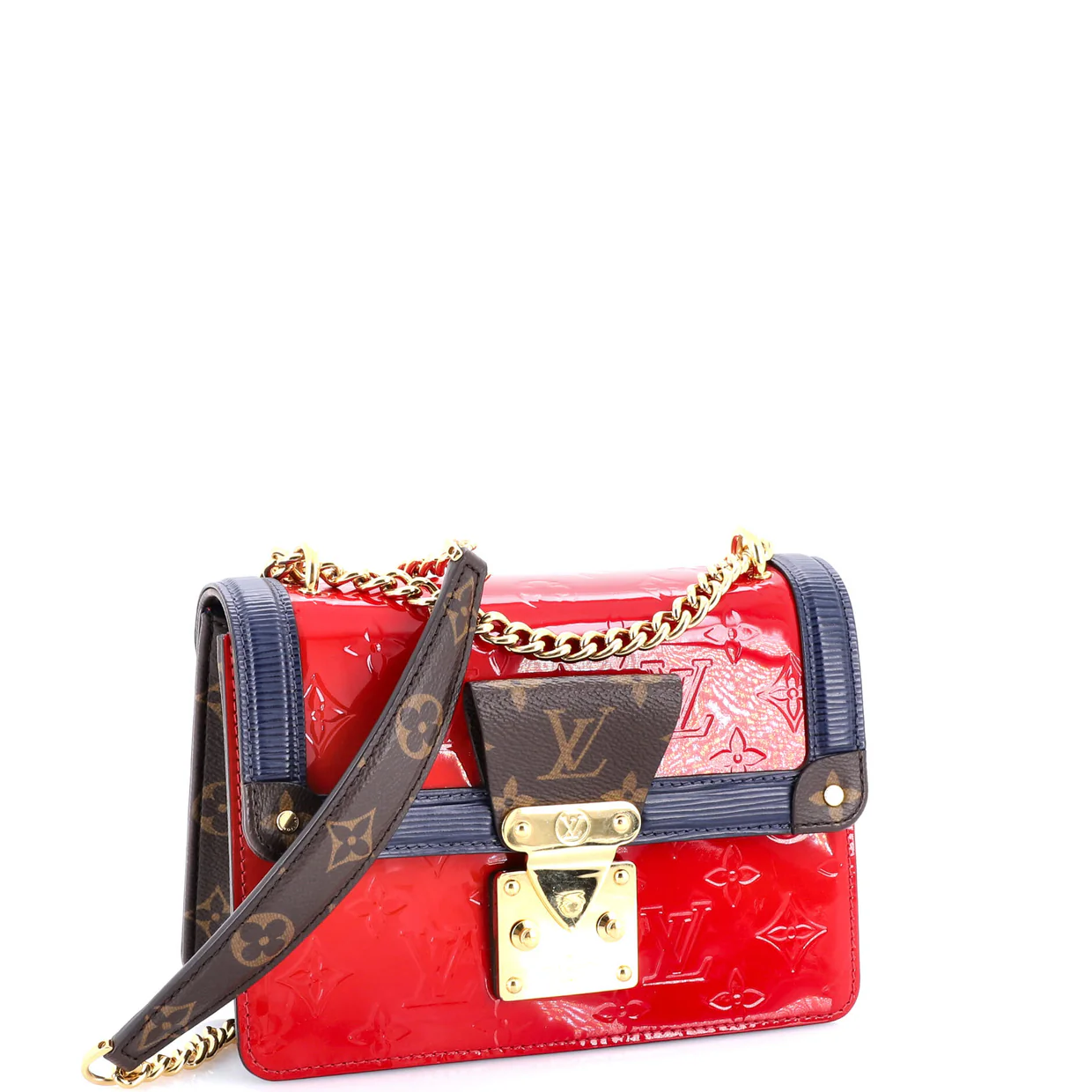 Wynwood Handbag Monogram Vernis with Monogram Canvas and Epi Leather - Deep Luxury