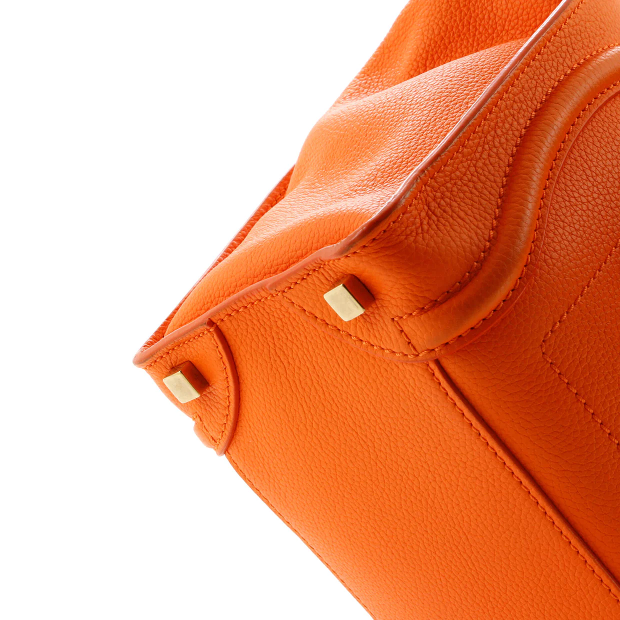Luggage Bag Grainy Leather Micro - Deep Luxury