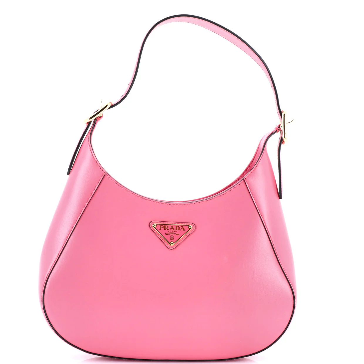 Cleo Shoulder Bag Box Calf Medium - Deep Luxury