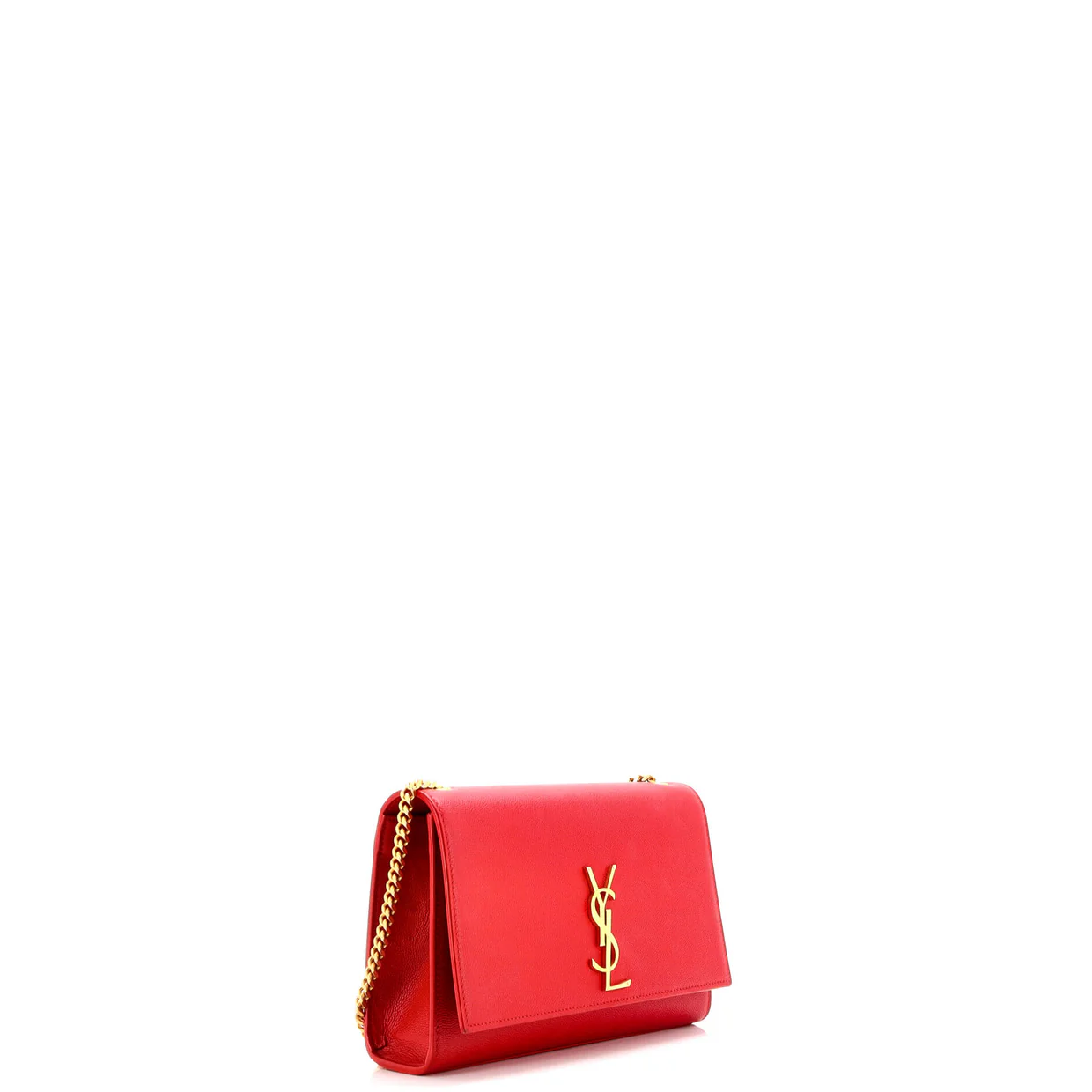 Classic Monogram Crossbody Bag Grainy Leather Medium - Deep Luxury