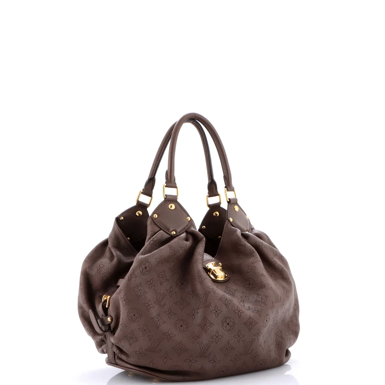 L Hobo Mahina Leather - Deep Luxury