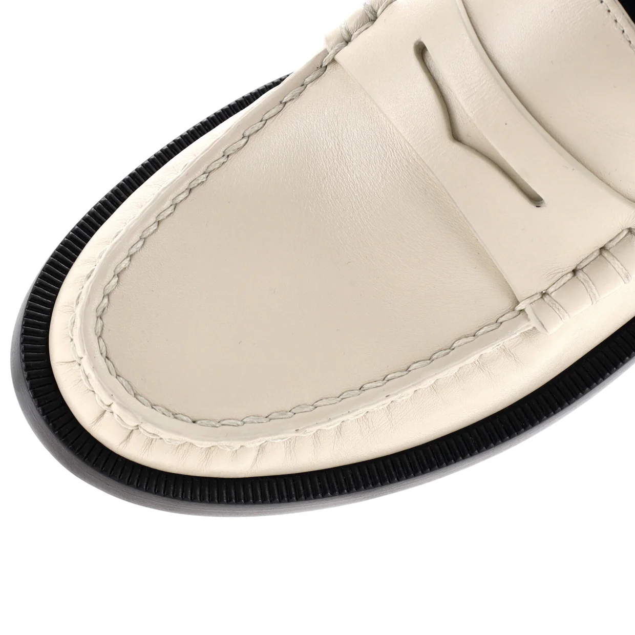 Women's Le Monogram Penny Loafers Leather - Deep Luxury