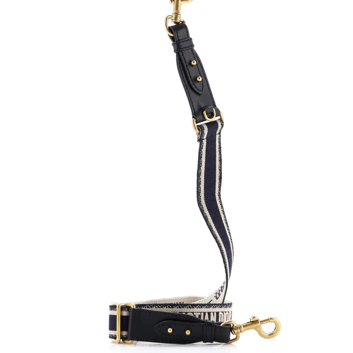 Logo Shoulder Strap Embroidered Canvas - Deep Luxury