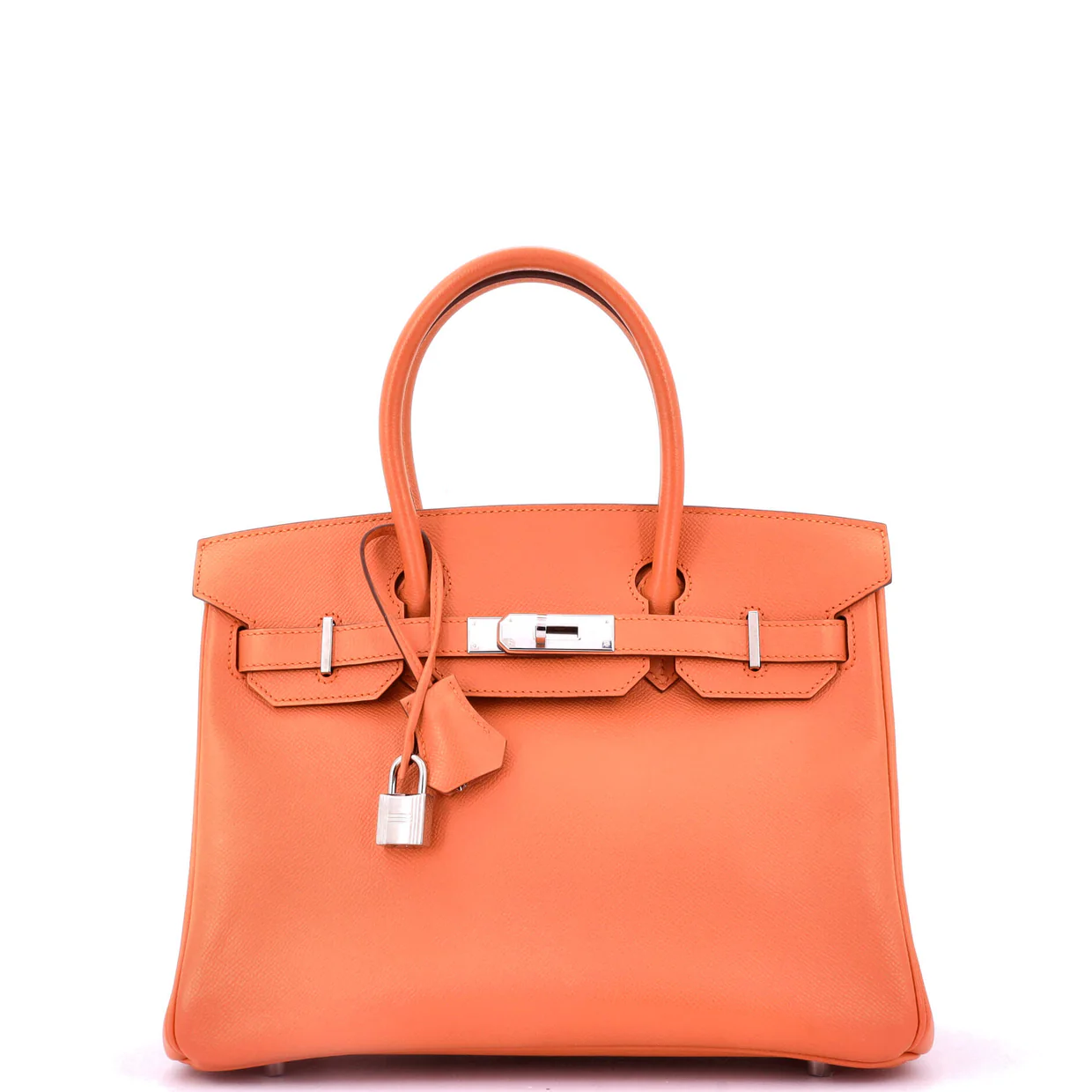 Birkin Handbag Mangue Epsom with Palladium Hardware 30 - Deep Luxury