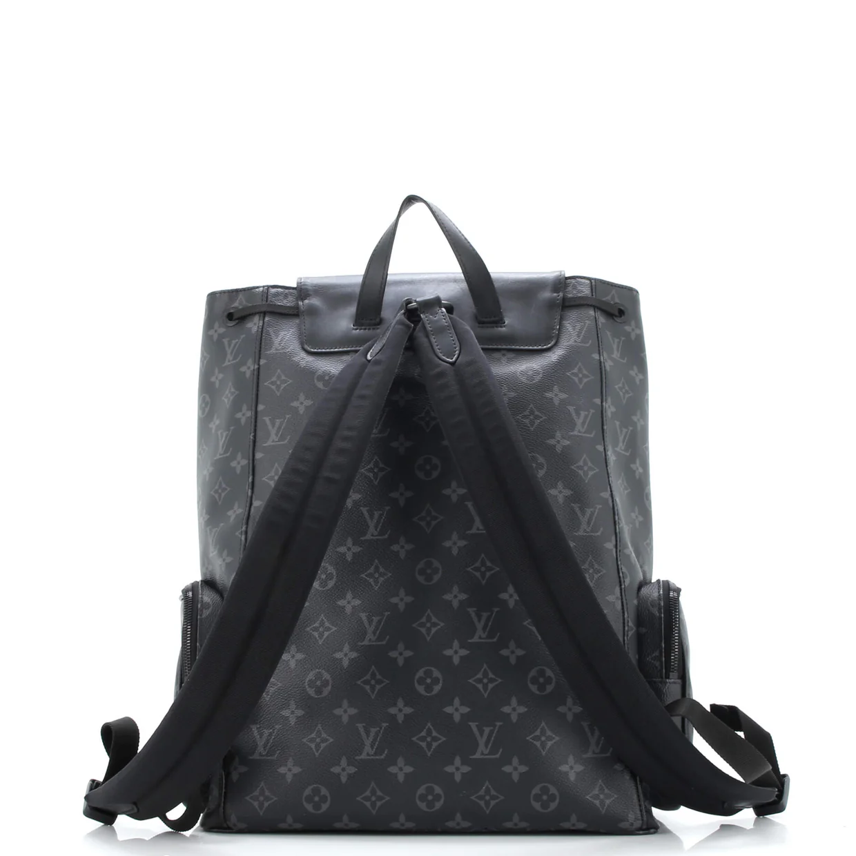 Trio Backpack Monogram Eclipse Canvas - Deep Luxury