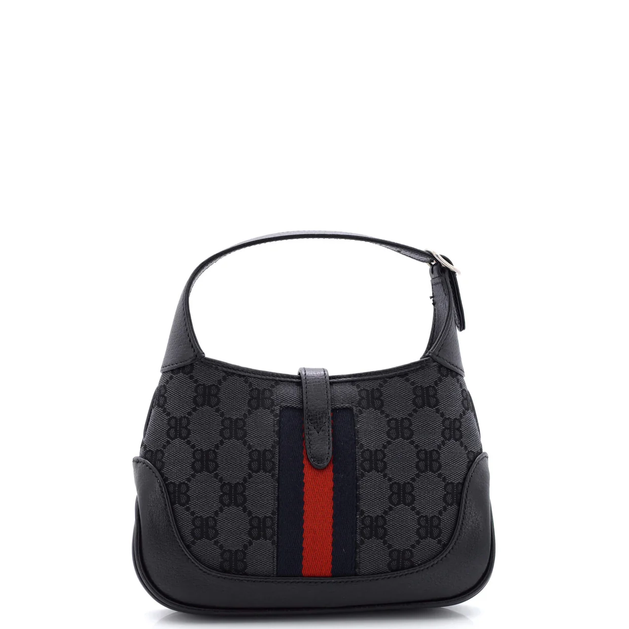 x Gucci The Hacker Project Jackie 1961 Hobo BB Canvas Mini - Deep Luxury