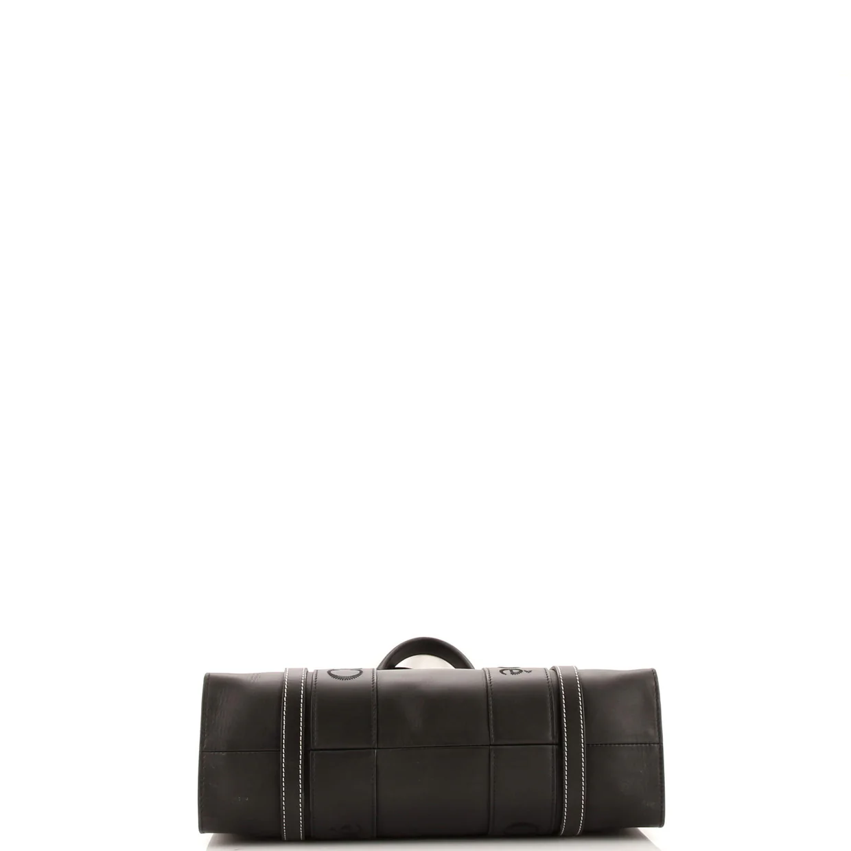 Woody Tote Leather Medium - Deep Luxury