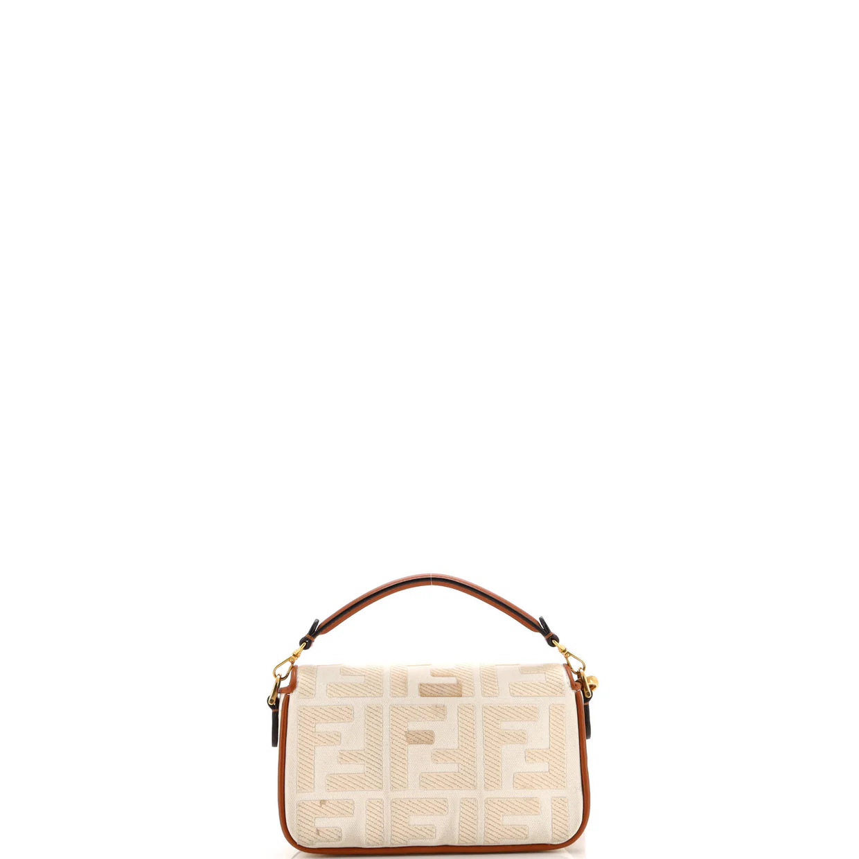 Baguette NM Bag Zucca Embroidered Canvas Mini - Deep Luxury