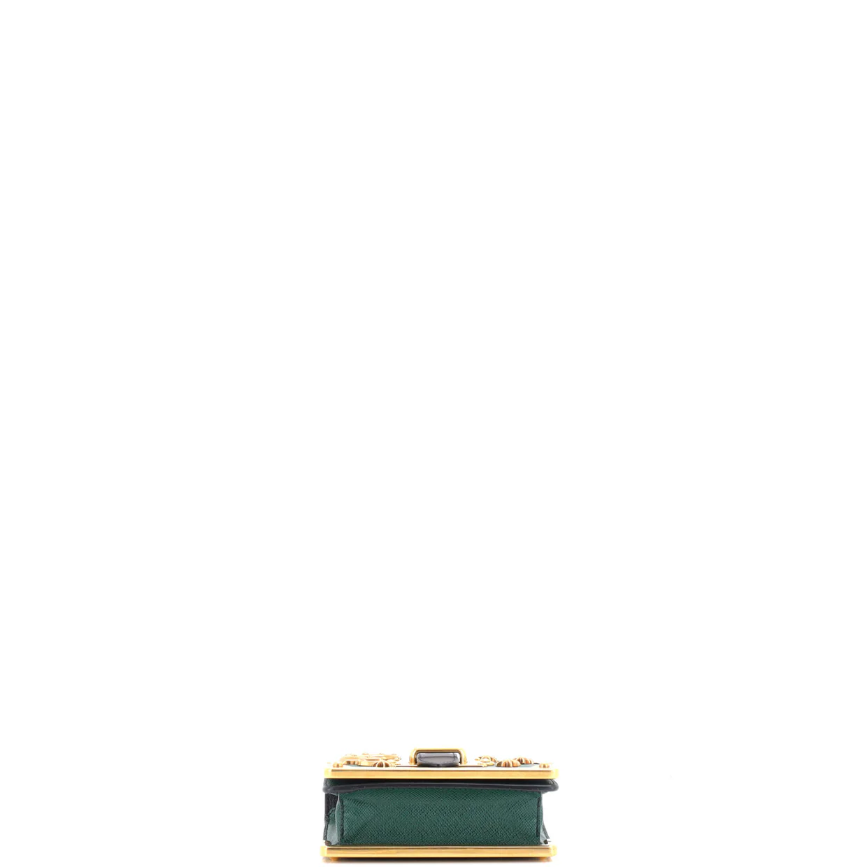 Cahier Crossbody Bag Embellished Leather Micro - Deep Luxury