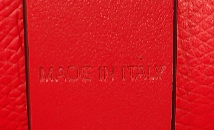 Cabata East West Tote Leather Large - Deep Luxury