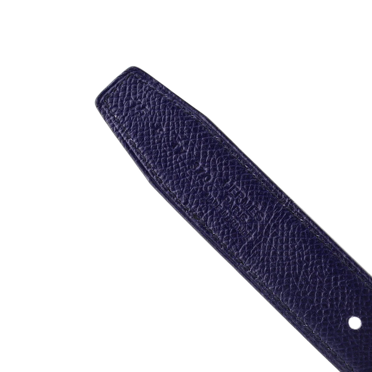 Constance Reversible Belt Leather Thin 75 - Deep Luxury