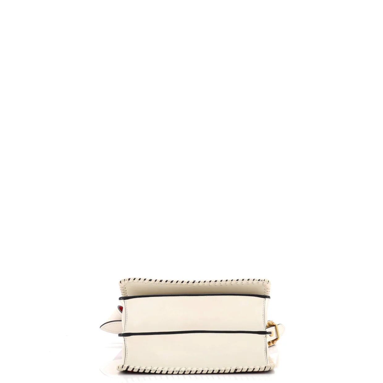 Cahier Crossbody Bag Embellished Denim and Leather Small - Deep Luxury