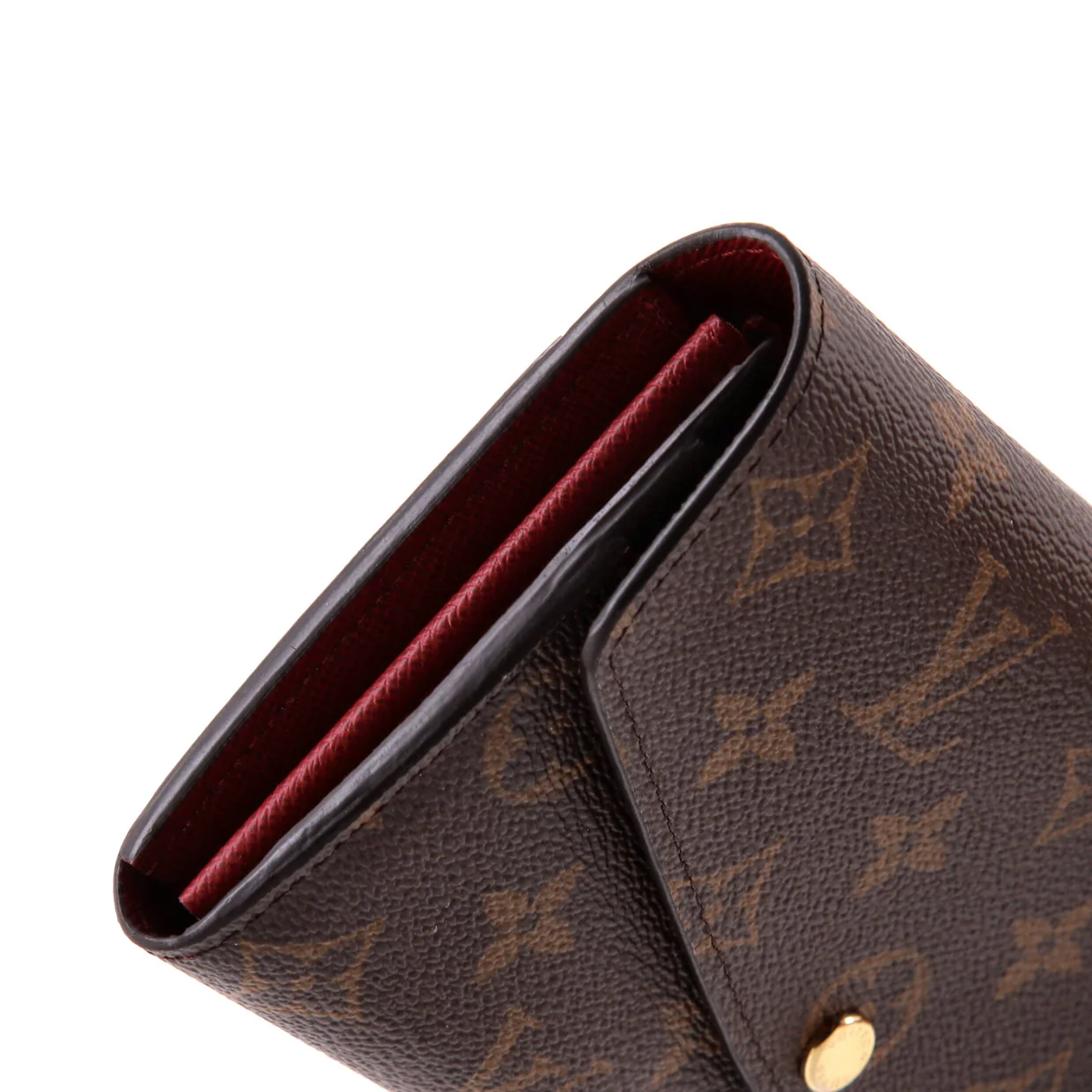 Sarah Wallet NM Monogram Canvas - Deep Luxury