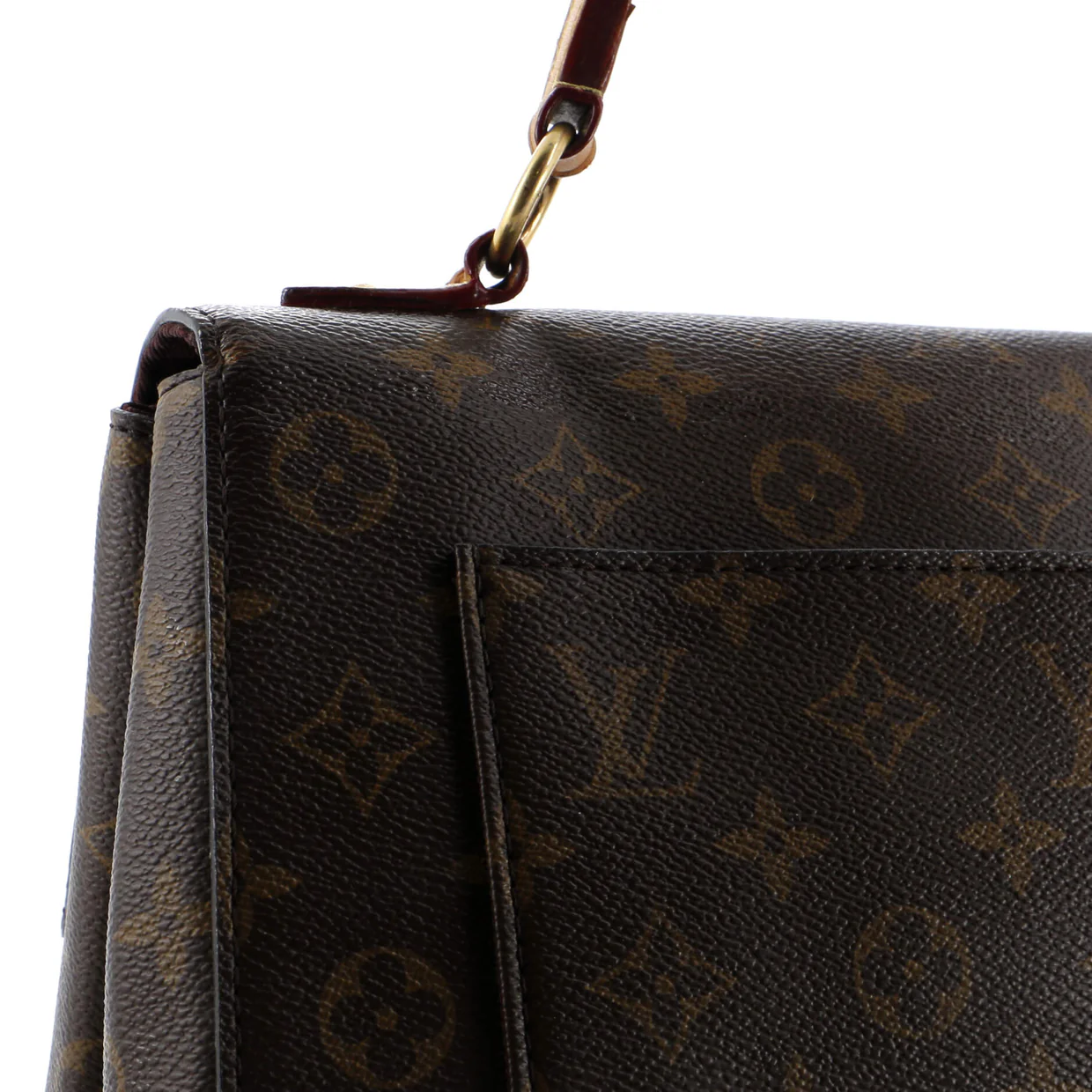 Cluny Top Handle Bag Monogram Canvas MM - Deep Luxury