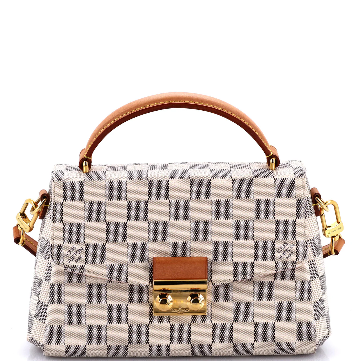 Croisette Handbag Damier - Deep Luxury