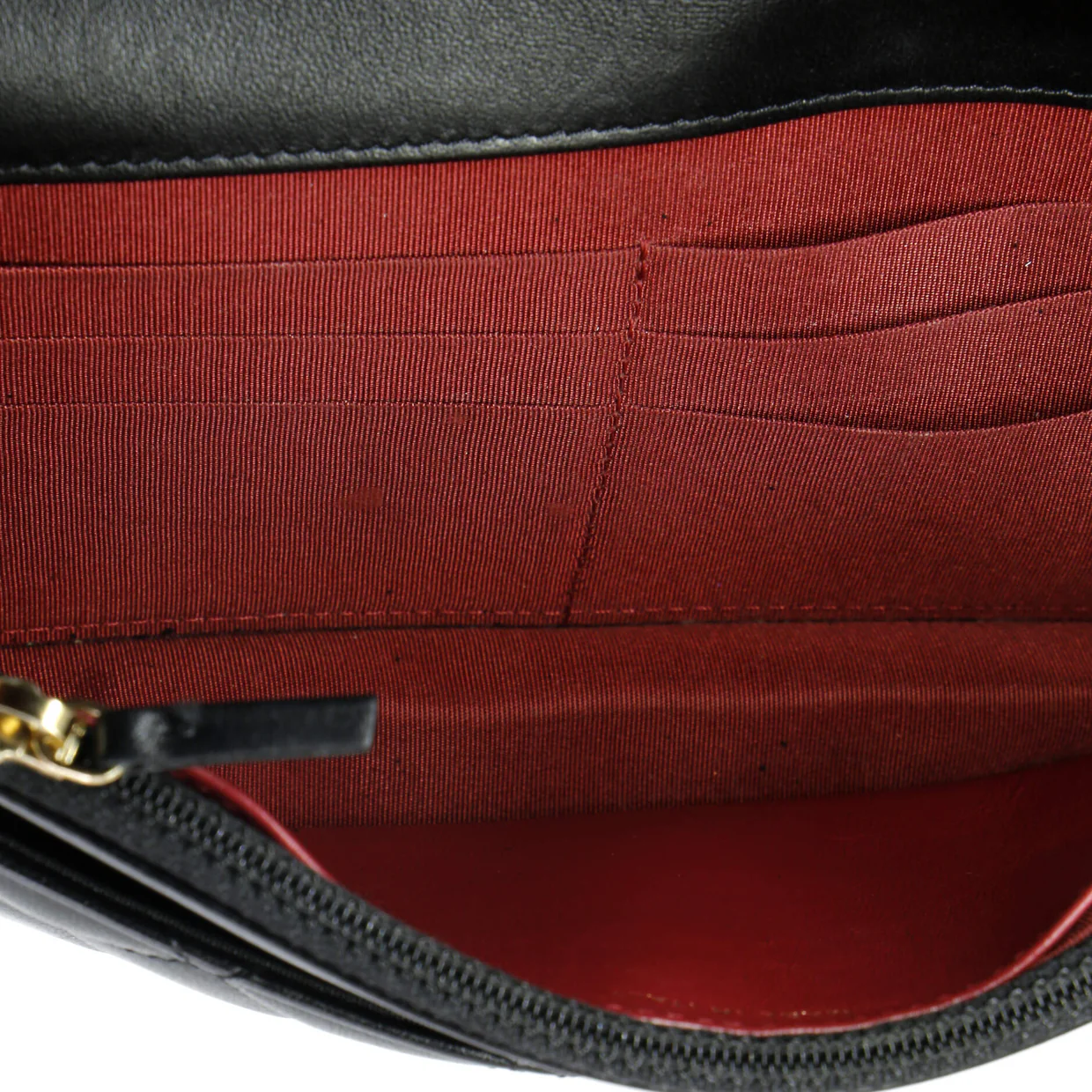 Romance Wallet on Chain Quilted Lambskin - Deep Luxury