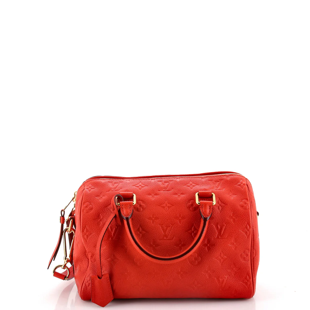 Speedy Bandouliere Bag Monogram Empreinte Leather 25 - Deep Luxury