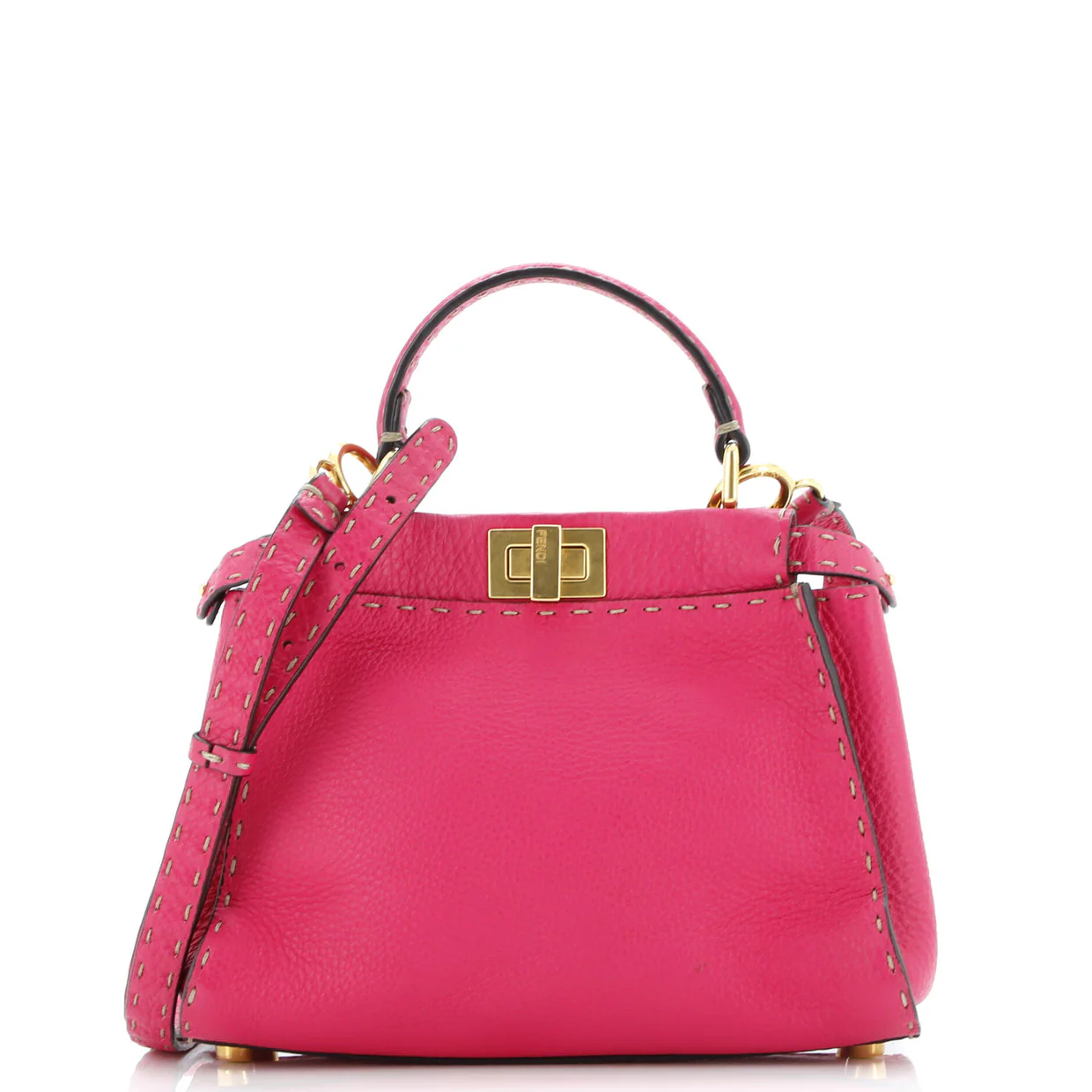 Selleria Peekaboo Bag Leather Mini - Deep Luxury