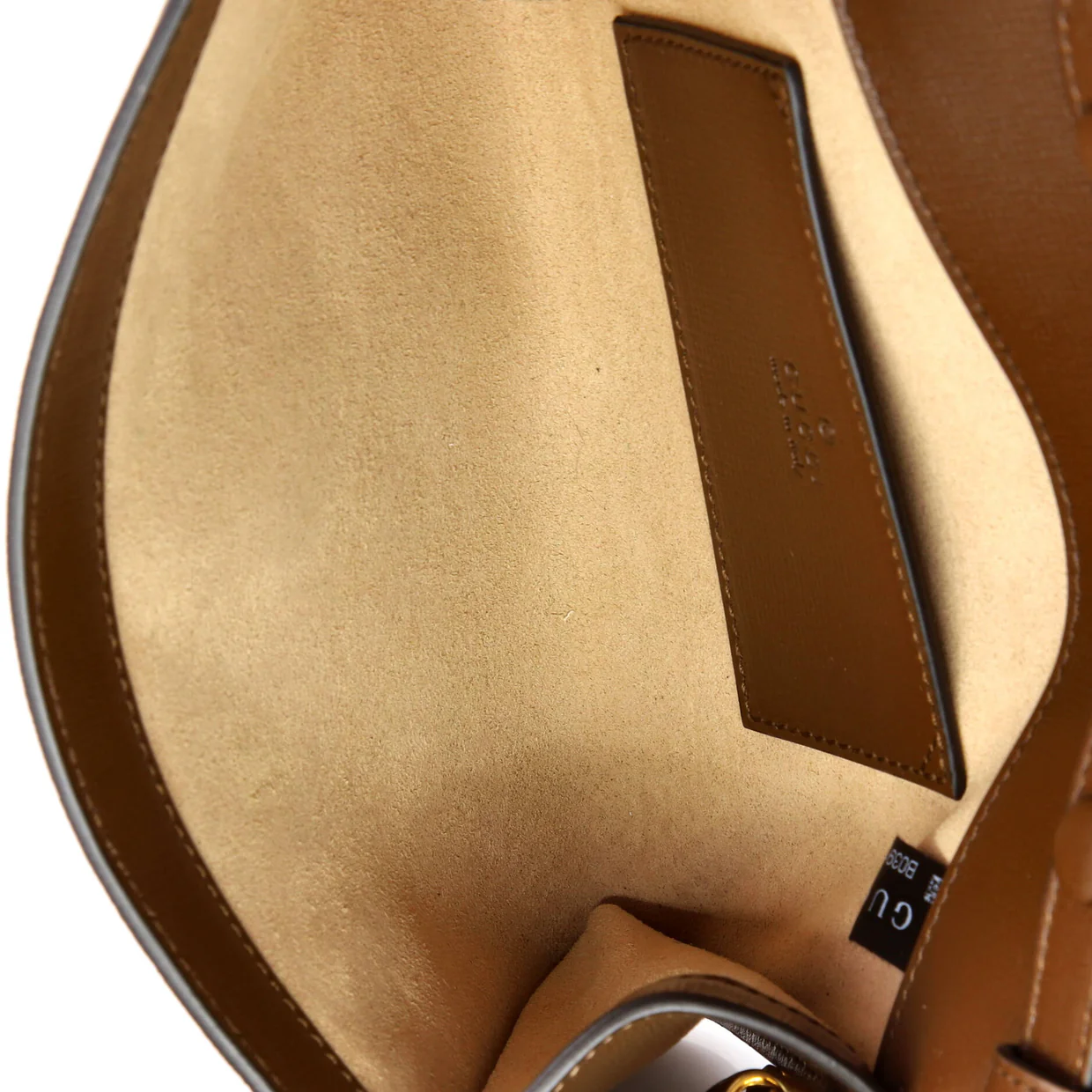 Horsebit 1955 Curved Flap Shoulder Bag GG Coated Canvas Mini - Deep Luxury