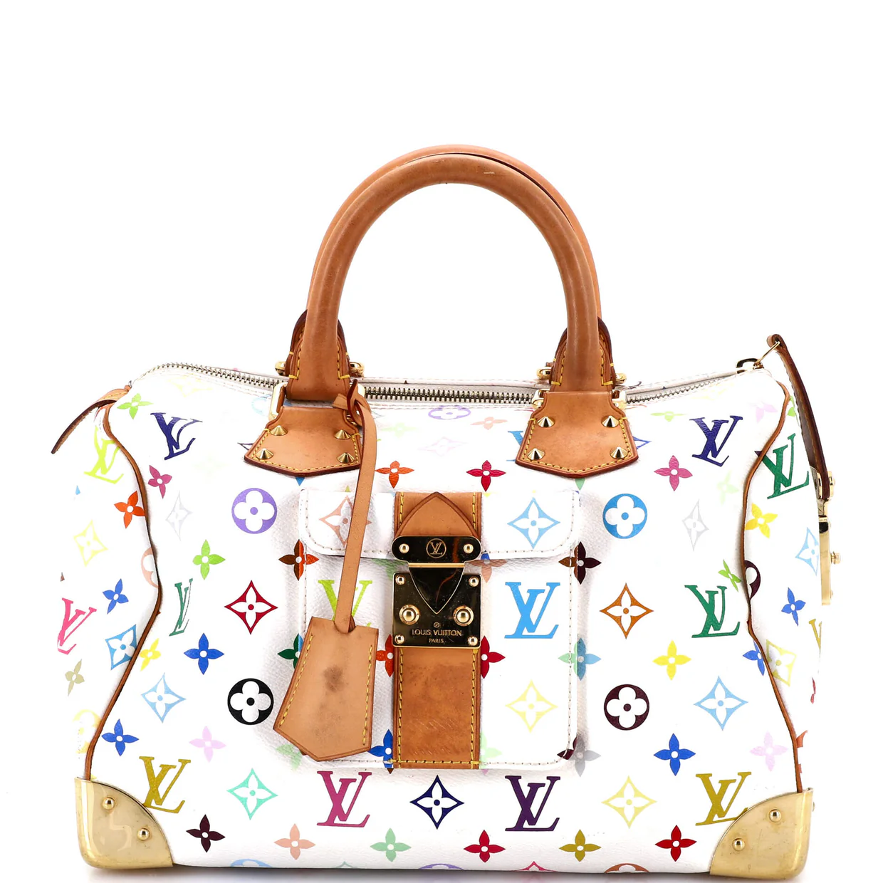 Speedy Handbag Monogram Multicolor 30 - Deep Luxury