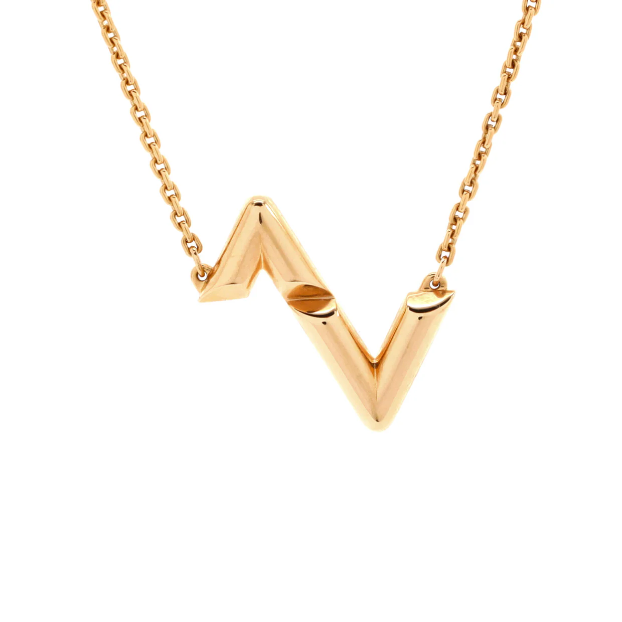 Volt Upside Down Necklace 18K Rose Gold - Deep Luxury