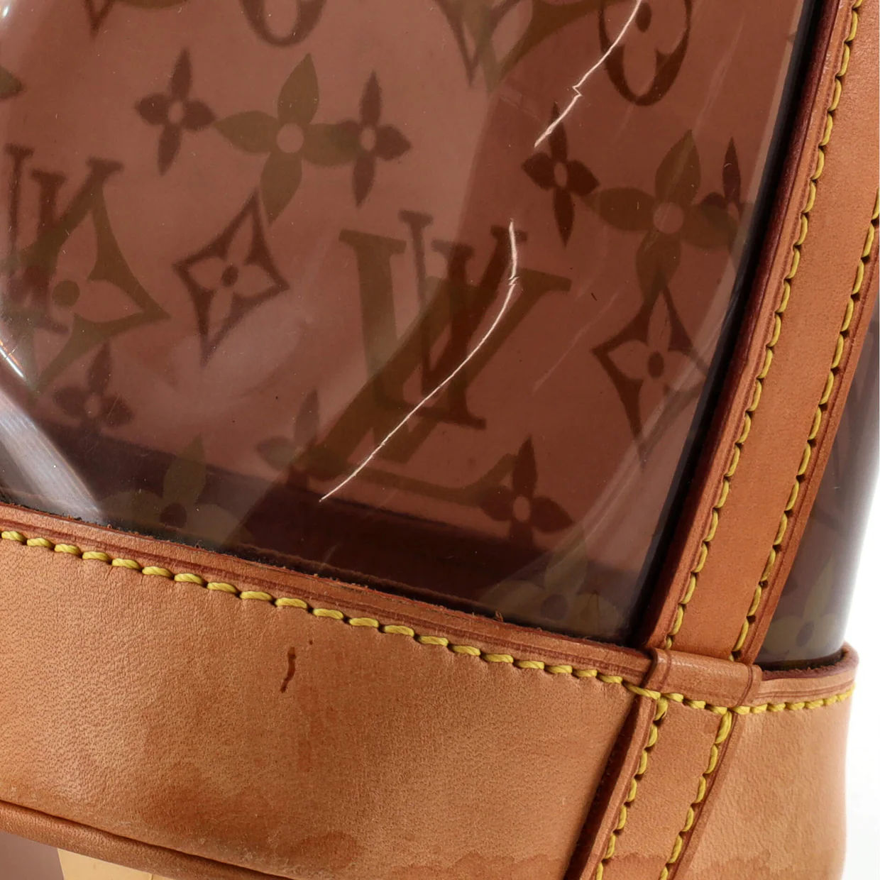 Sac Ambre Handbag Monogram Vinyl PM - Deep Luxury