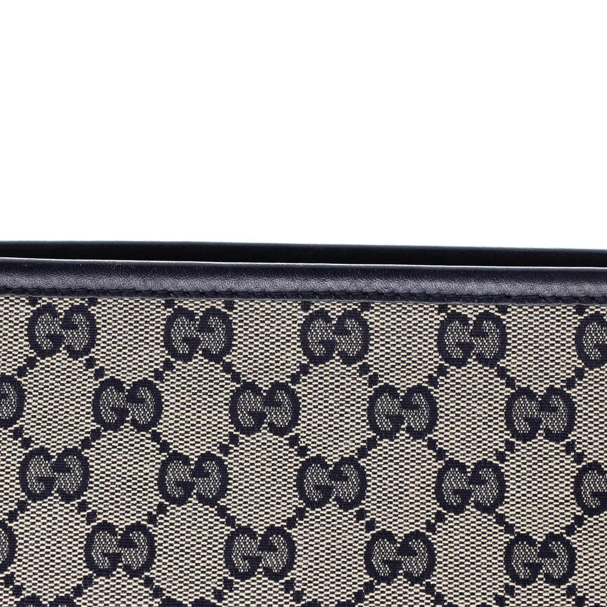 Front Pocket Web Messenger GG Canvas Small - Deep Luxury