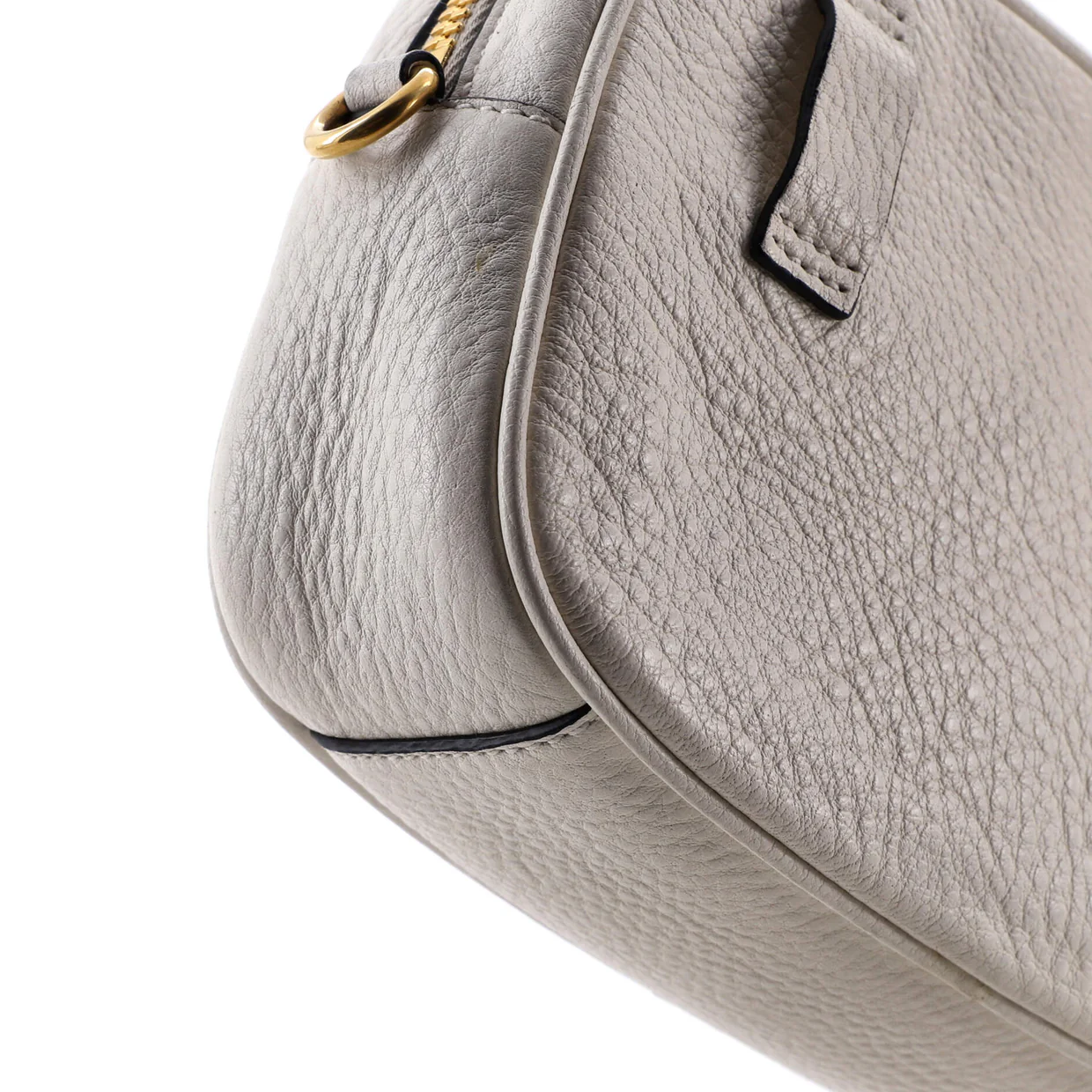 Dual Strap Camera Bag Vitello Daino - Deep Luxury
