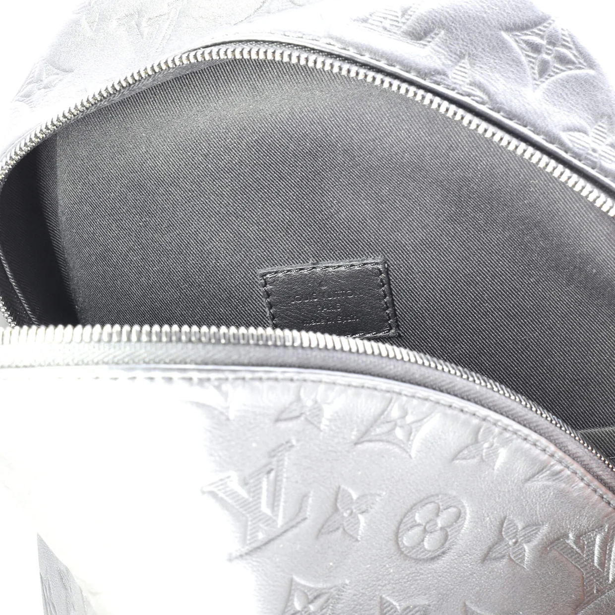 Racer Sling Bag Monogram Shadow Leather - Deep Luxury