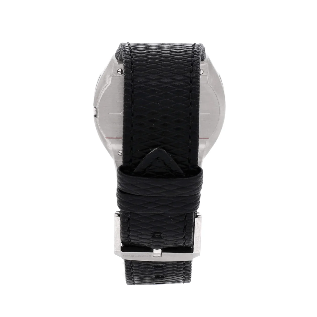 25H Quartz Watch Stainless Steel and Leather 38 - Deep Luxury