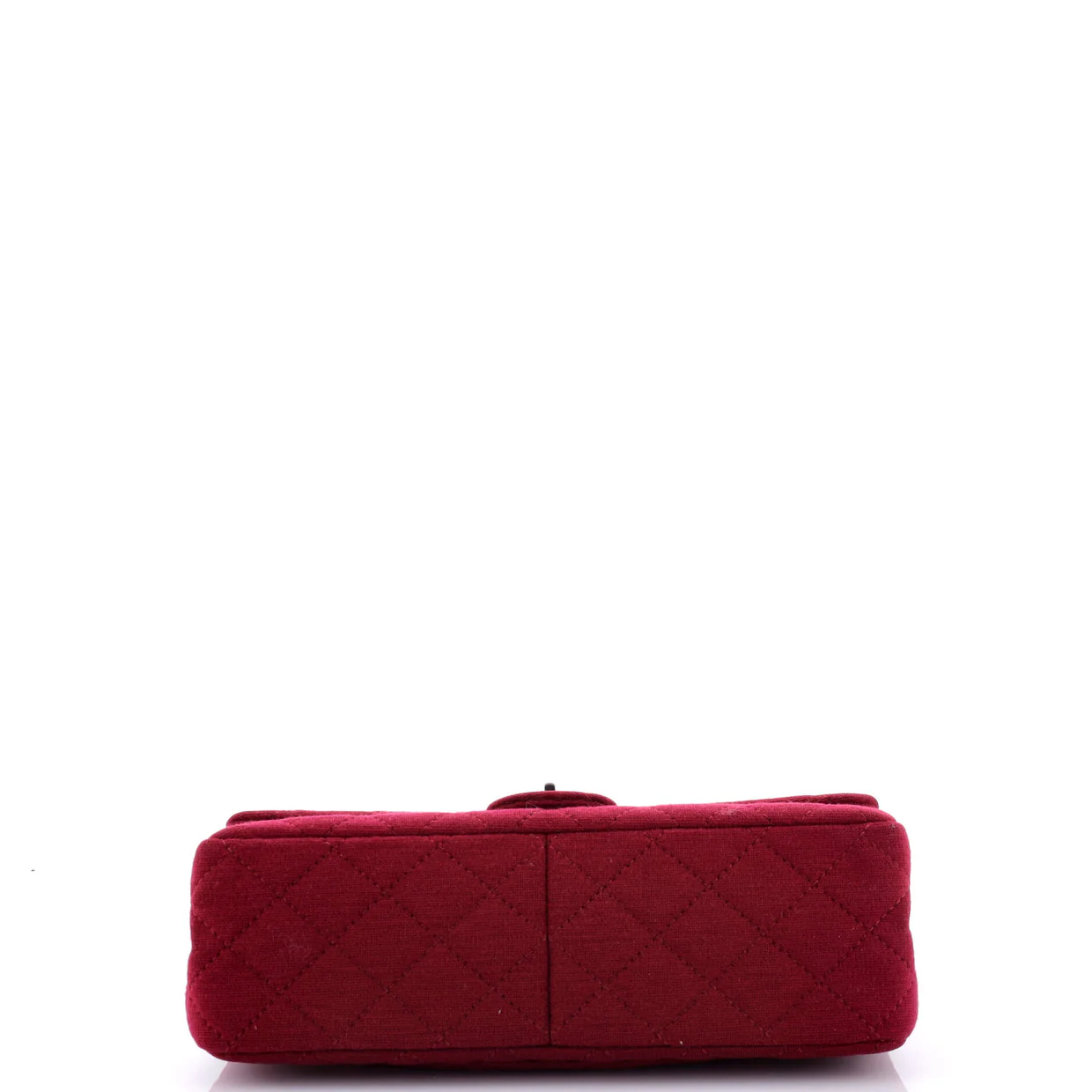 Reissue 2.55 Flap Bag Quilted Jersey 226 - Deep Luxury