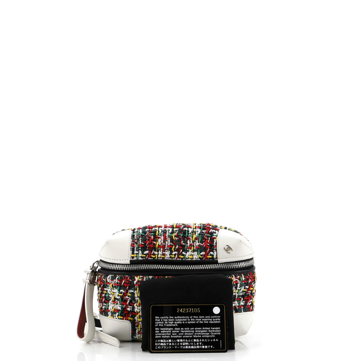 Street Allure Waist Bag Quilted Tweed - Deep Luxury