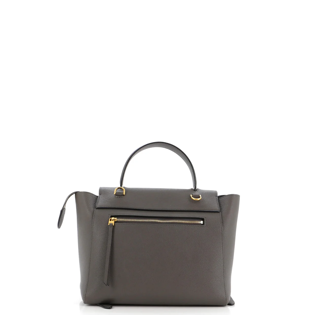 Belt Bag Textured Leather Micro - Deep Luxury
