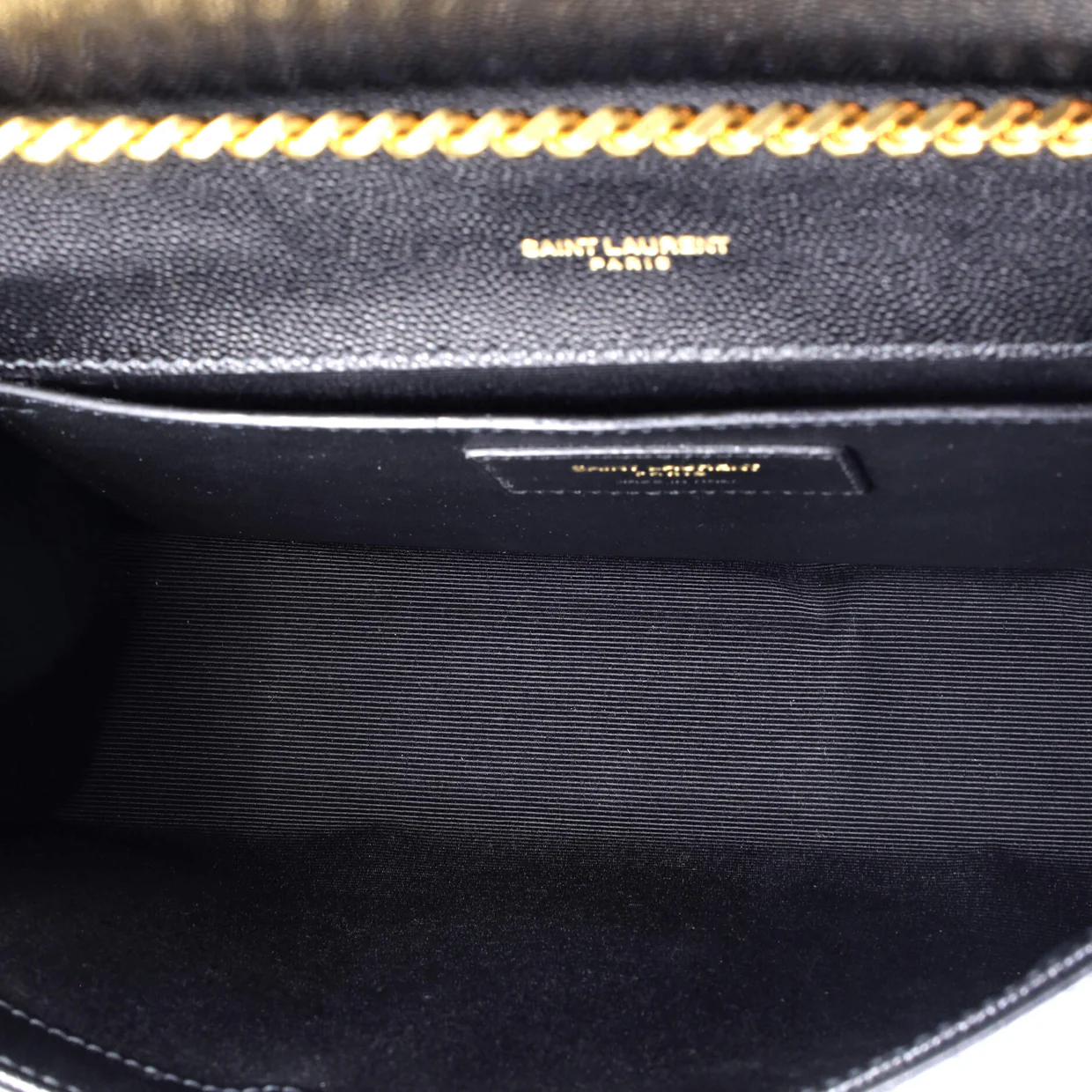 Classic Monogram Crossbody Bag Grainy Leather Medium - Deep Luxury