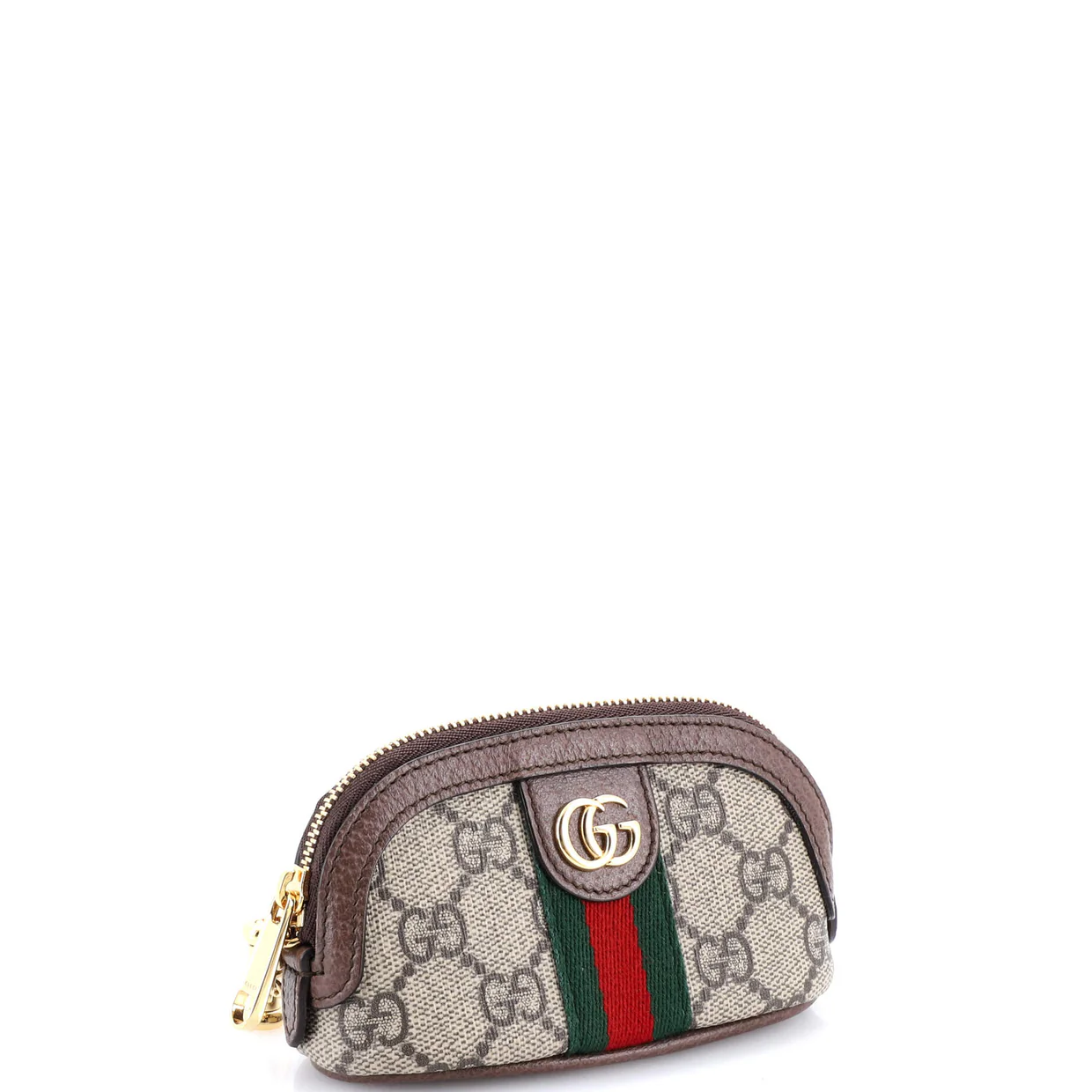 Ophidia Key Pouch GG Coated Canvas - Deep Luxury
