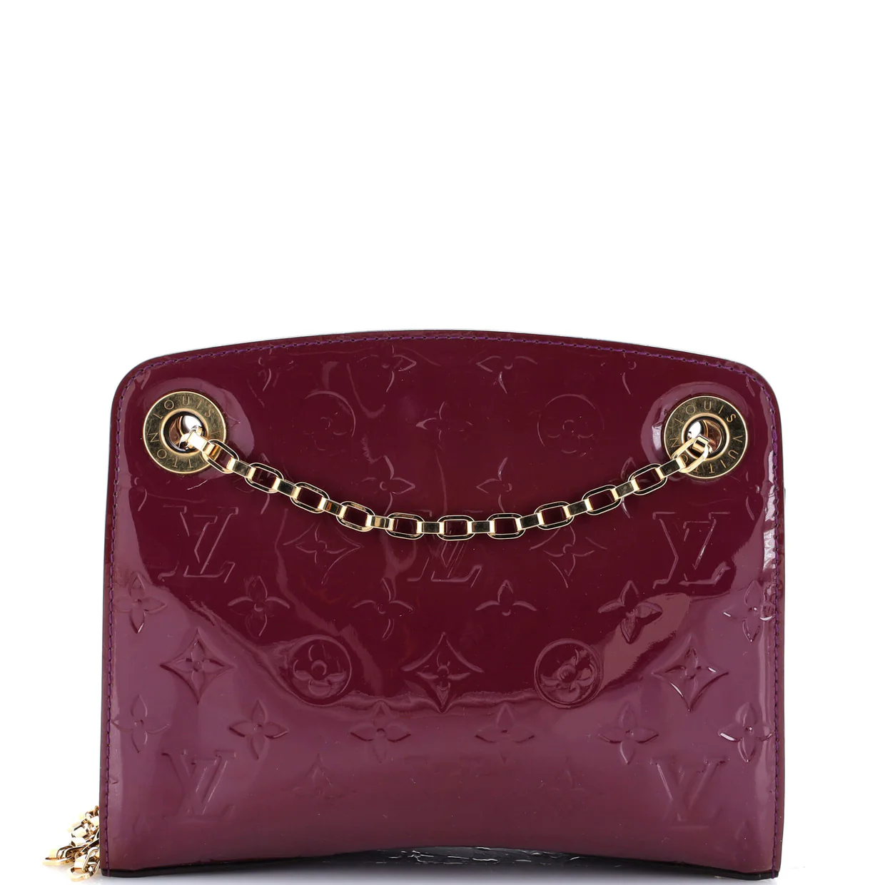 Virginia Handbag Monogram Vernis PM - Deep Luxury