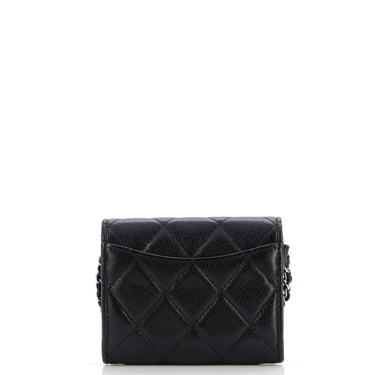 Classic Flap Chain Belt Bag Quilted Caviar Mini - Deep Luxury