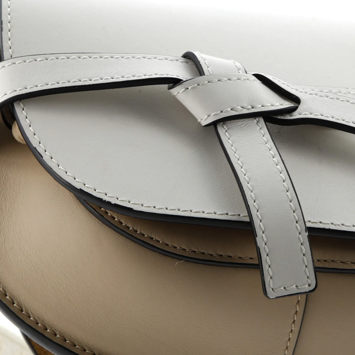 Gate Dual Shoulder Bag Leather Mini - Deep Luxury