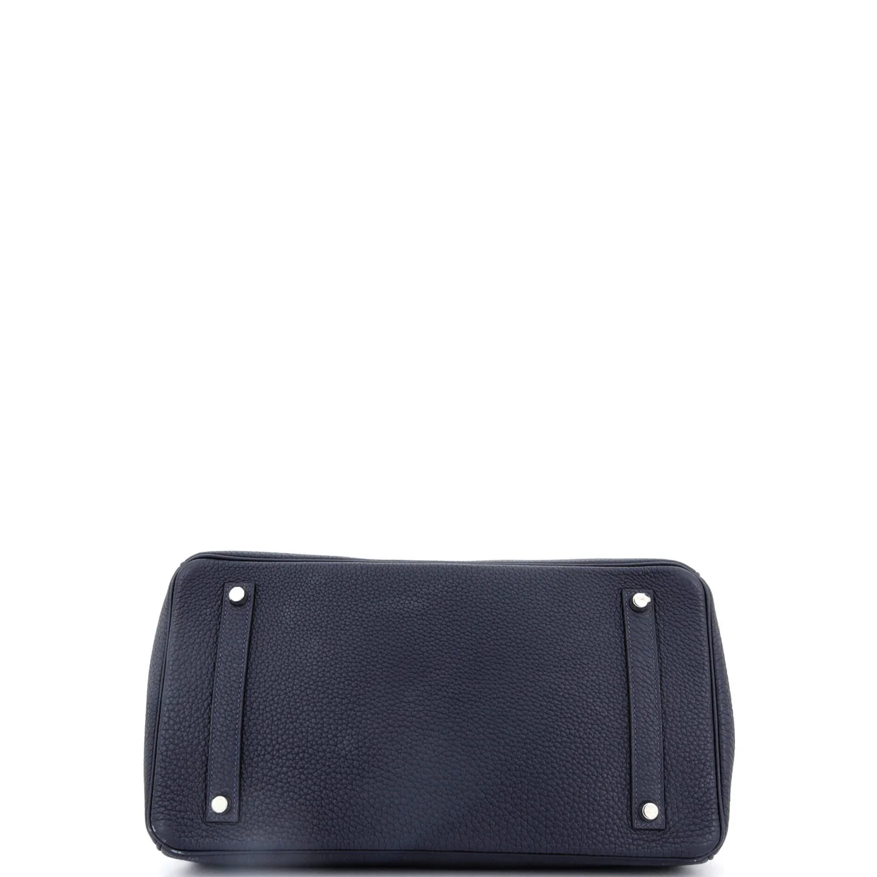 Birkin Handbag Bleu Nuit Togo with Palladium Hardware 35 - Deep Luxury