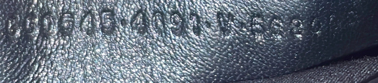 Logo Ville Bag Crocodile Embossed Leather Small - Deep Luxury